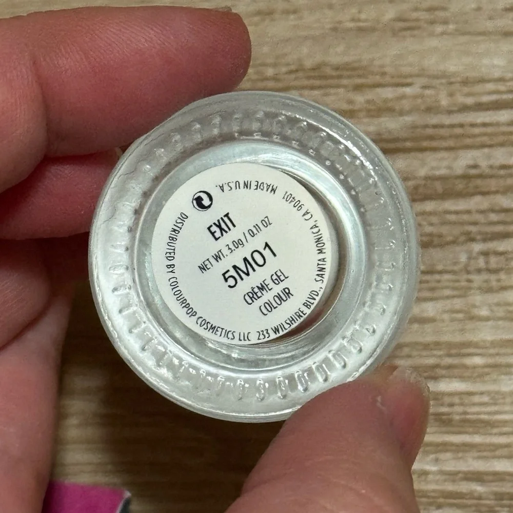 Colourpop crème gel colour